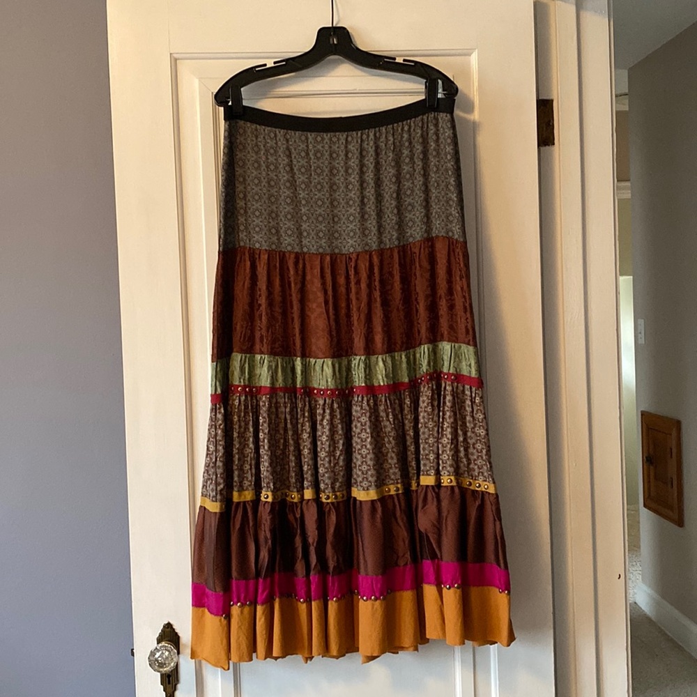 Rozae Nichols tiered maxi skirt